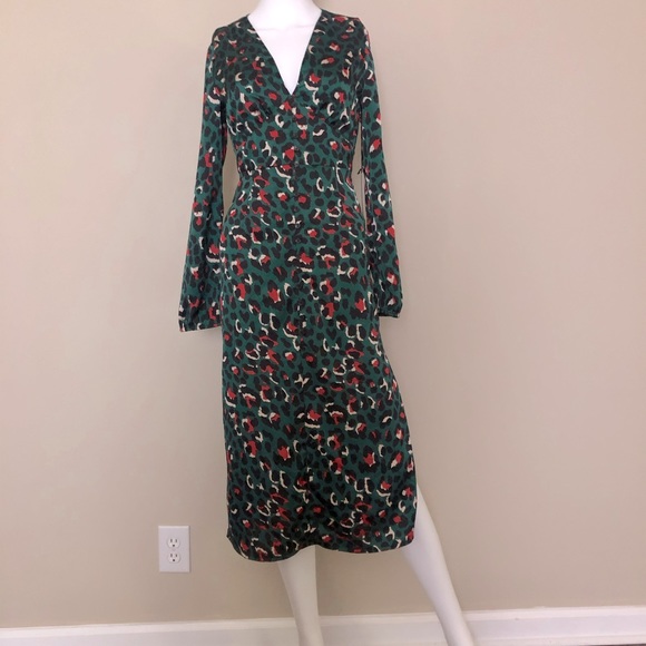 Leith animal print midi dress - Picture 4 of 13